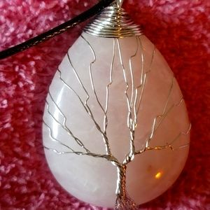 Rose Quartz Tree of Life